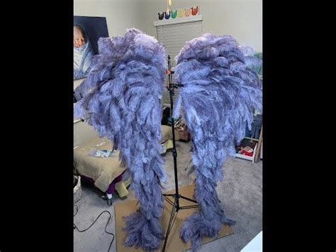 Angel Wings DIY - YouTube | Diy angel wings, Diy wings, Angel wing crafts