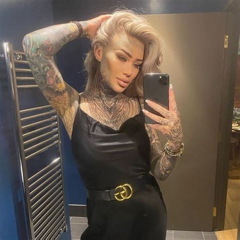 Britains Most Tattooed Woman Fears Inking Body Part Would Take Away