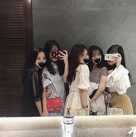 Save Or Lấy Follow Me Hạ 5 Best Friends Korean Best Friends Best Friends Shoot Cute