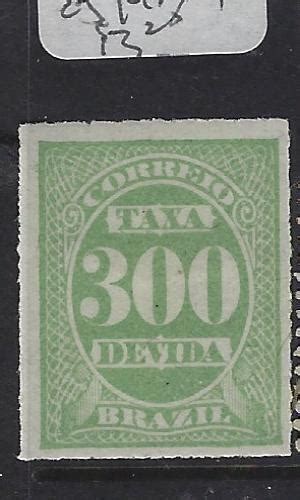 Brazil Postage Due SC J14 MOG 1gvs Central South America Brazil