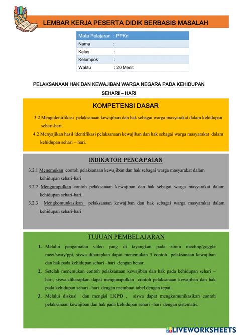 Detail Contoh Pelaksanaan Hak Dan Kewajiban Koleksi Nomer 8