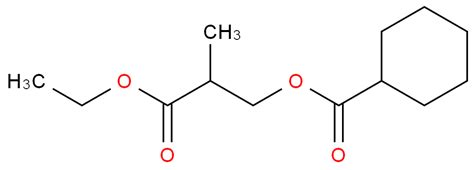 Cyclohexanecarboxylic Acid 3 Ethoxy 2 Methyl 3 Oxopropyl Ester 118331