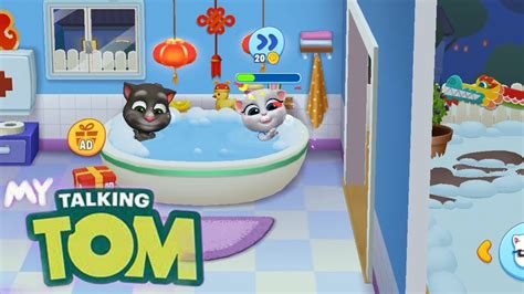 New Mini Game Float Into Summer With Pool Jam My Talking Tom