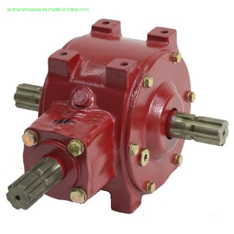 Hot Sale Agricultural 90 Degree Farm Pto Right Angle Gearbox For Tractor Slasher Rotary Tiller