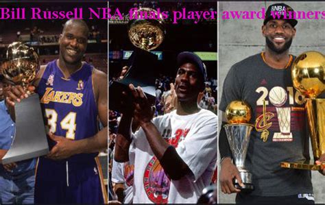 Bill Russell Nba Finals Most Valuable Player Award Winners