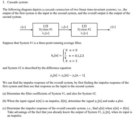 Solved Cascade System The Following Diagram Depicts A Chegg