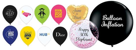 Custom Printed Balloons Sydney Personalised Logo And Message Balloon