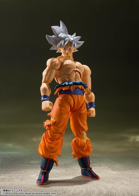 Anime Dragon Ball Z Shf Son Goku Ultra Instinct White Action Figure