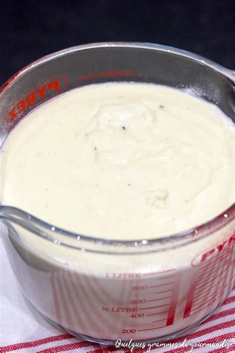 Sauce Béchamel au Thermomix recette rapide