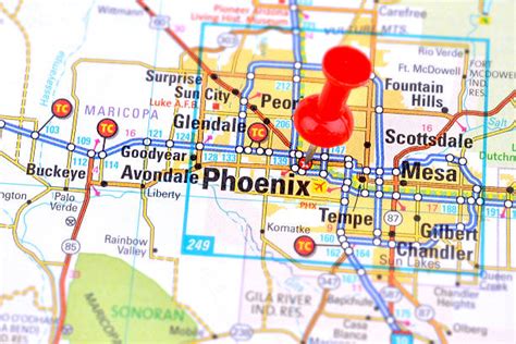 720 Map Of Phoenix Arizona Fotografías De Stock Fotos E Imágenes