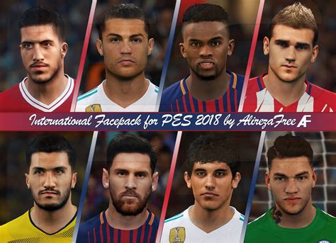 Pes Modif Pes International Facepack By Alirezafree