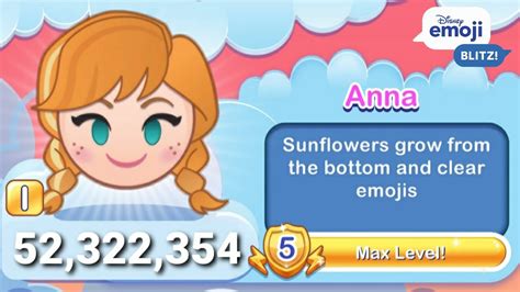 Disney Emoji Blitz Anna Level 5 Frozen Gameplay YouTube