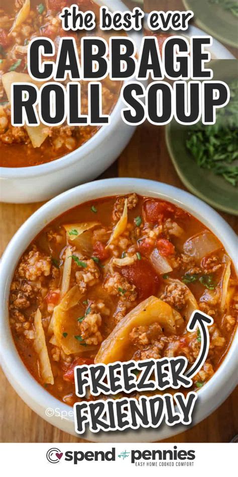 Stuffed Cabbage Soup Recipe Spend Pennies Karinokada