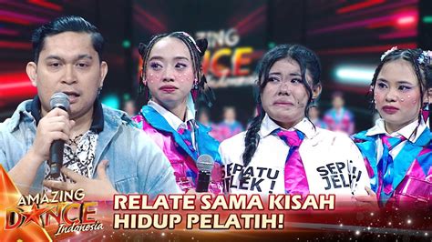 Teteskan Air Mata Pelatih Terharu Ketika Timnya Tampil AMAZING DANCE