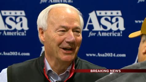 Former Arkansas Governor Asa Hutchinson Suspends Presidential Campaign