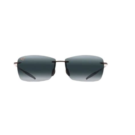 MAUI JIM LIGHTHOUSE GLOSS BLACK-NEUTRAL GREY POLARIZED - Winter Timber Outdoors