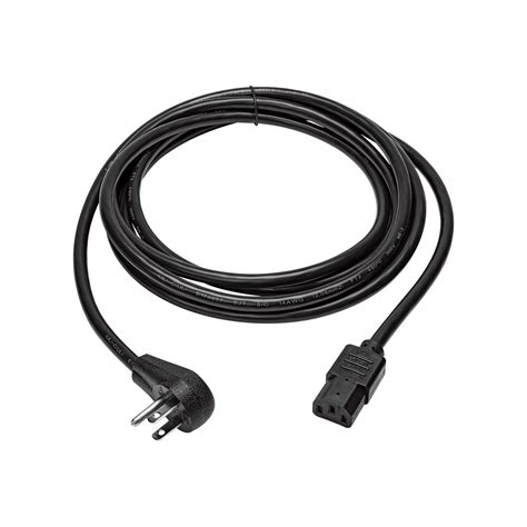 Tripp Lite Desktop Computer Power Cord Right Angle 5 15p To C13