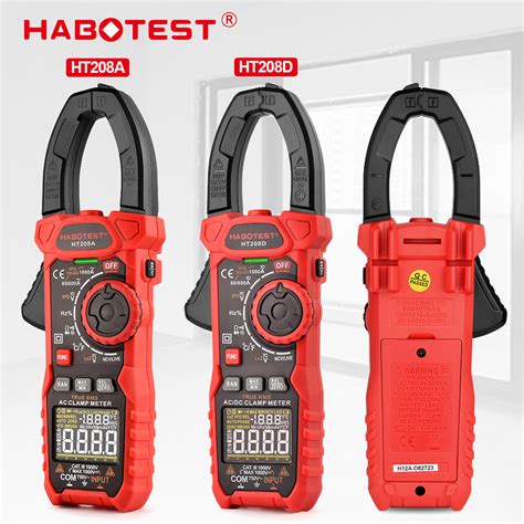 Habotest Ht Ht Digital Clamp Meter V V Ac Dc Counts