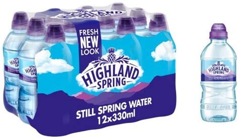 Highland Spring Still Spring Water Handy Bottles X Ml At