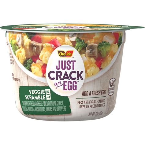 Ore Ida Just Crack An Egg Veggie Scramble Kit Breakfast Bowls 3 Oz