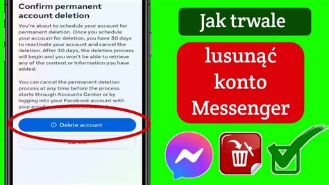 Jak Trwale Usun Konto Messengera Usu Facebook Messenger Youtube