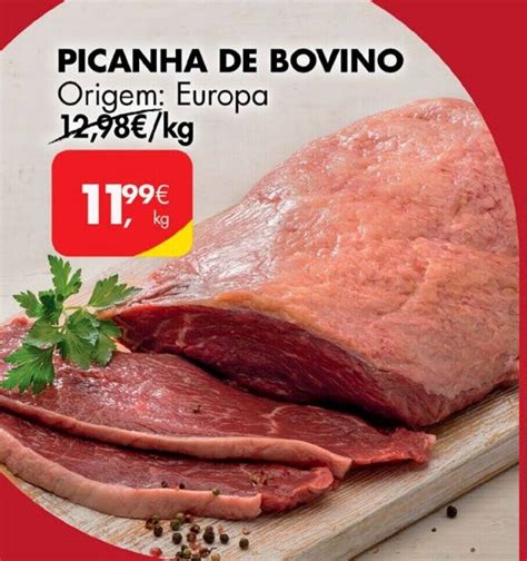 Promoção PICANHA DE BOVINO kg em Pingo Doce