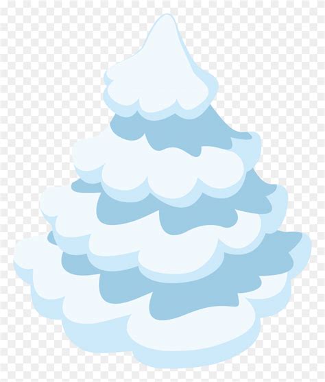 Partly Cloudy Clip Art - Snowy Day Clipart - FlyClipart