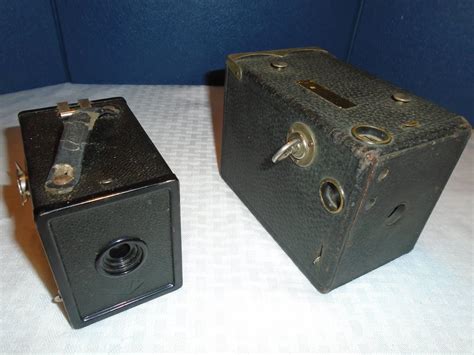 Box Cameras Vintage Box Cameras Ansi Buster Brown Camera Etsy