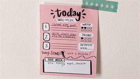 Try This Free Daily Schedule Template for a Happier, More Organized Day — julian//west