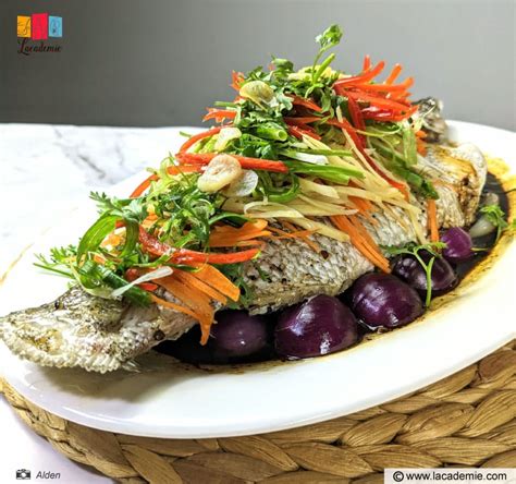 Steamed Fish With Ginger And Soy Sauce Cá Hấp Gừng Xì Dầu