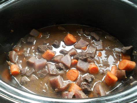 Kitchen Bitches Bison And Red Wine Crock Pot Stew A Jess Post