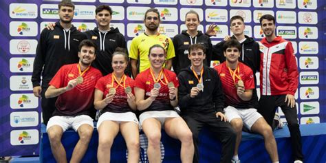 El B Dminton Espa Ol Consigue Tres Oros Y Una Plata En El Iberdrola