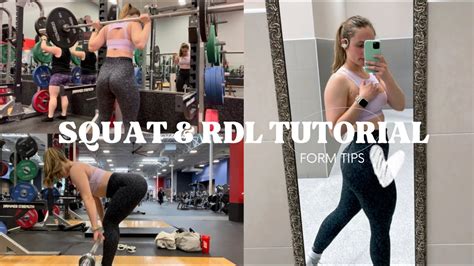 Squat And Rdl Tutorial How To Video And Your Why Youtube