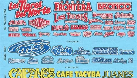 Lineup Besame Mucho Festival Monterrey Live Music