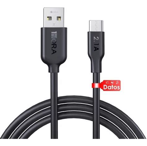 Cable Usb 1hora Cab237 Con Entrada Usb Salida Tipo C Mercadolibre