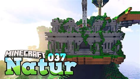 Fliegender Tempel Minecraft Natur 037 Minecraft Deutsch Let S