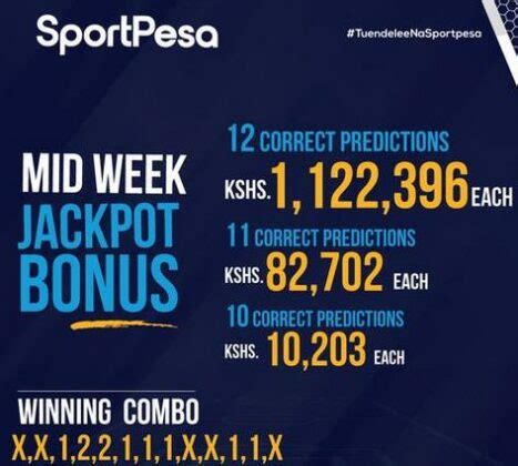 Congratulations Here Are The Winners Of Sportpesa Midweek Jackpot For