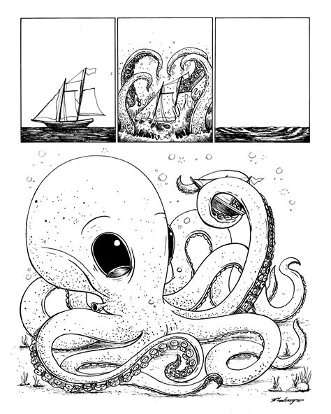 Baby Kraken on Behance