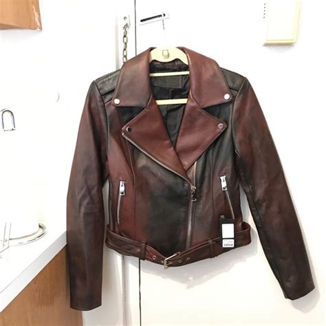 carmar jackets coats carmar genuine leather coat nwt poshmark