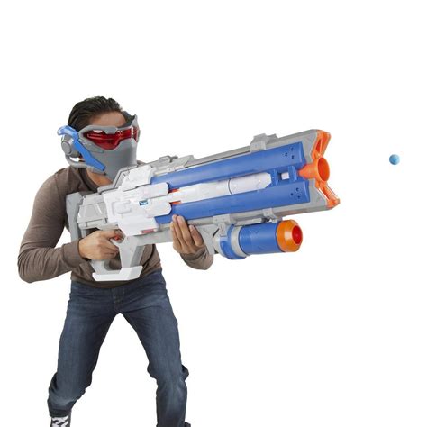 Nerf Rival Overwatch Soldier 76 Collector Pack Blaster Time