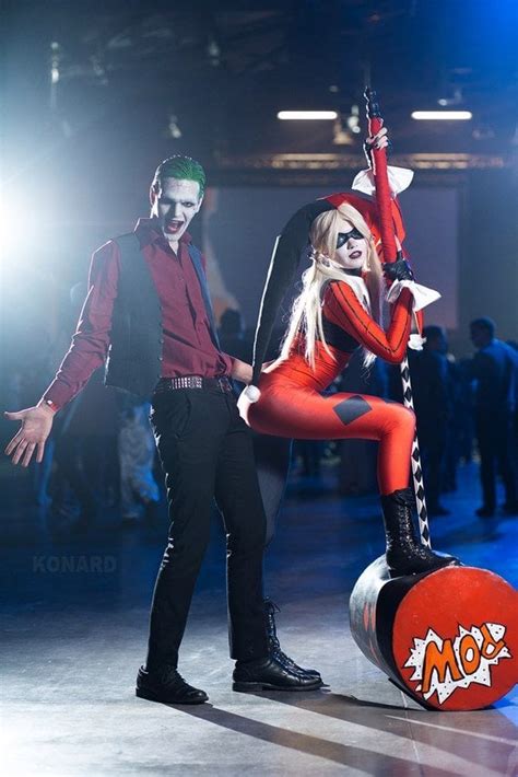 Harley Quinn And The Joker Cosplays Cosplaygirls