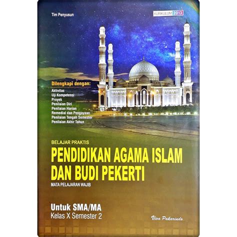 Lks Pendidikan Agama Islam Dan Budi Pekerti Pai Sma Ma Kelas X 10 Semester 2 Viva Pakarindo