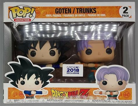 Funko Pop Animation Dragon Ball Z Goten Trunks 2 Pack