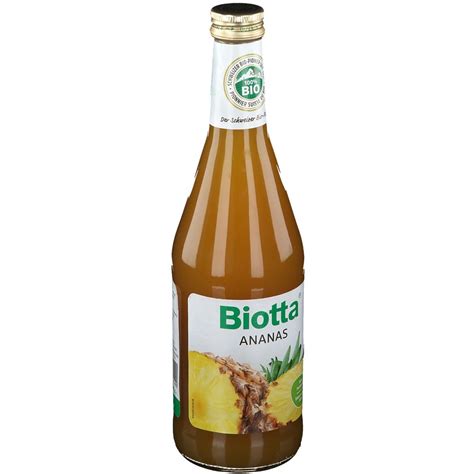 Biotta Pineapple Juice Ml Ml Redcare