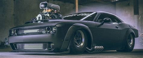 Dodge Demon Gasser Is Fast And Furious V8 Penetrates Hood