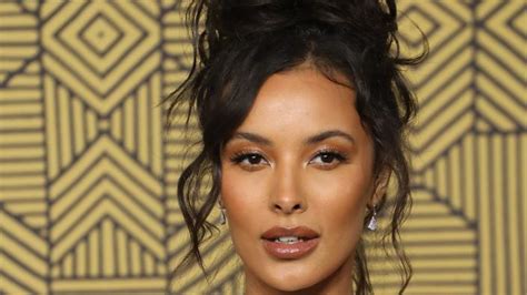 Maya Jama Showcases Phenomenal Physique In Barely There String Bikini