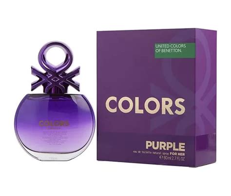 Benetton Colors Purple Edt 80ml Mujer Parisperfumes Spa Cuotas Sin Interés