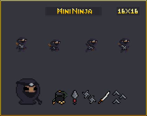 Mini Ninja | OpenGameArt.org