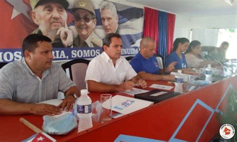 Celebraron Asamblea 11no Congreso de la FMC en Jagüey Grande fotos y