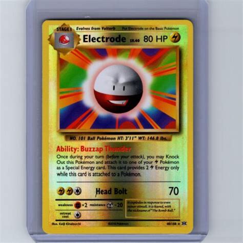 XY Evolutions 40 108 Electrode Reverse Holo EBay